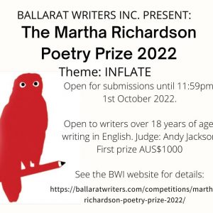 Martha Richardson Poetry Prize